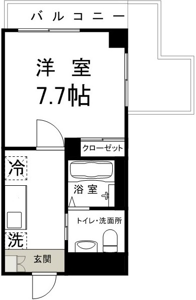 ハーモニー千歳烏山（Eタイプ） 間取り図