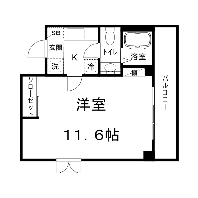 奏（Cタイプ） 間取り図