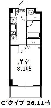 シーム江古田の森（Ｃ\\\'タイプ） 間取り