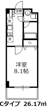 シーム江古田の森（Ｃタイプ） 間取り