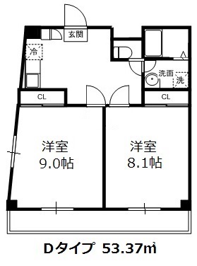 シーム江古田の森（Ｄタイプ） 間取り