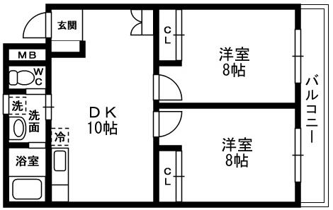リヴェール（Aタイプ） 間取り図
