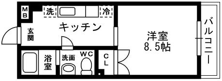 リヴェール（Bタイプ） 間取り図