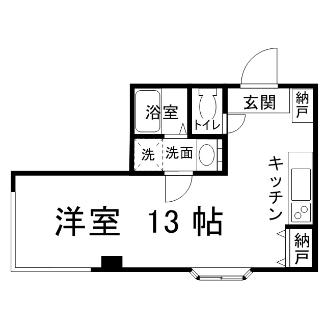 Lady Bee Ikeda（Gタイプ） 間取り図