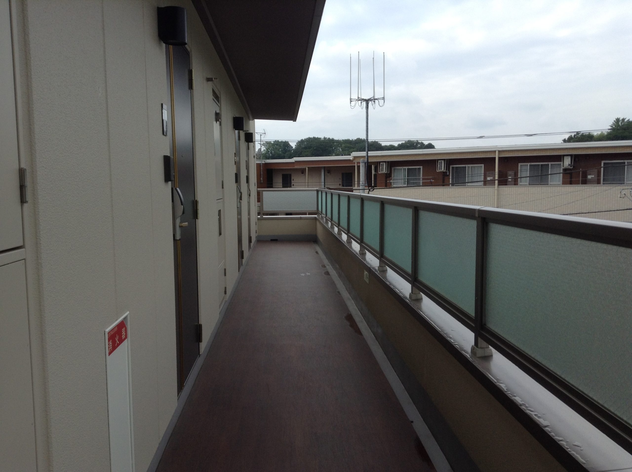 マンション共用廊下