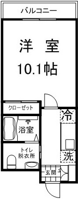 ハーモニー千歳烏山（Ｂタイプ） 間取り図