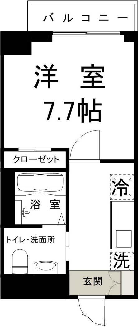 ハーモニー千歳烏山（Cタイプ） 間取り図