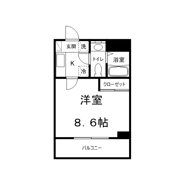 奏（Aタイプ） 間取り図