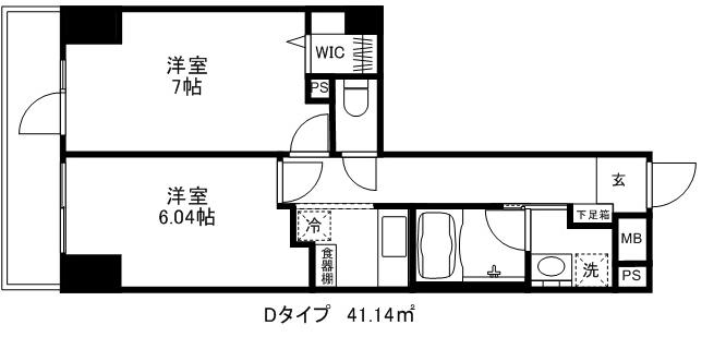 メゾン　ド　ブリュイ(Dタイプ) 間取り図