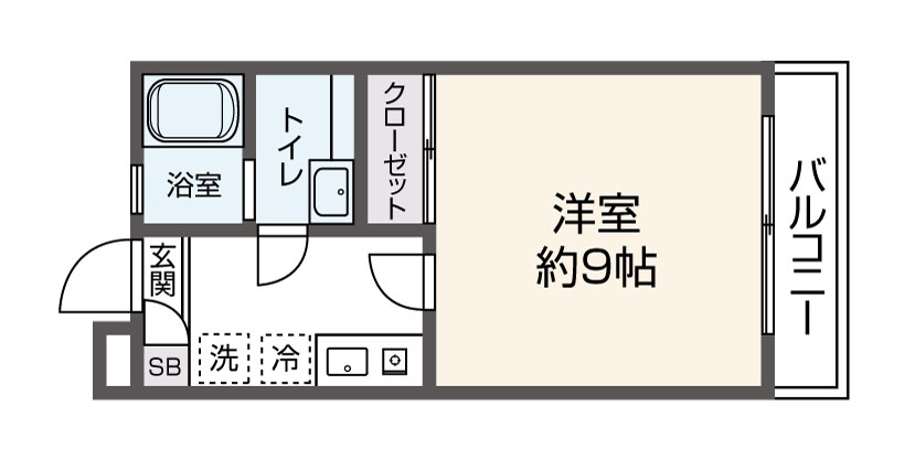 アモローソ桜台（Aタイプ） 間取り図