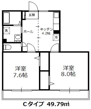 La Luce Cタイプ 間取り