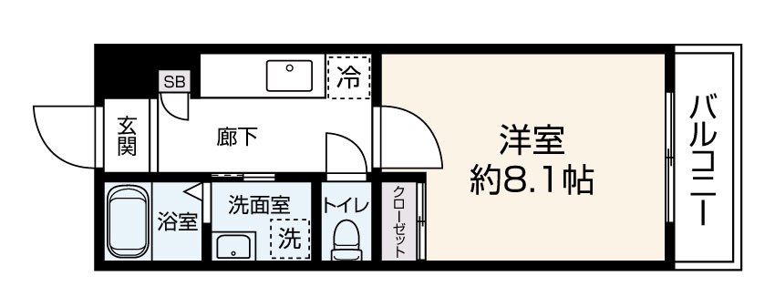 [Sonare]S-ROKUDOU Bタイプ 間取り