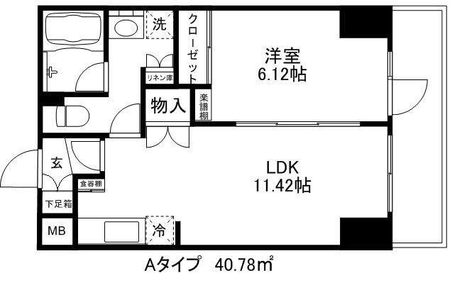[Sonare]メゾン　ド　ブリュイ Aタイプ 間取り