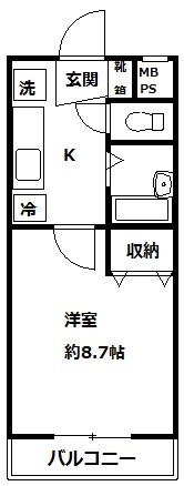 [Sonare]アルトゥーラ清瀬 Aタイプ 間取り