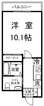[Sonare]ハーモニー千歳烏山　Bタイプ 間取り