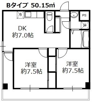 [Sonare]樂 Bタイプ 間取り