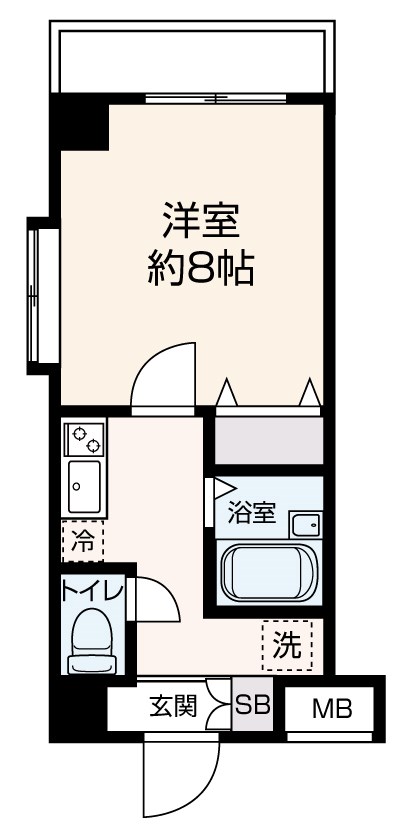 [Sonare]アリスソナーレ相模大野 Dタイプ 間取り