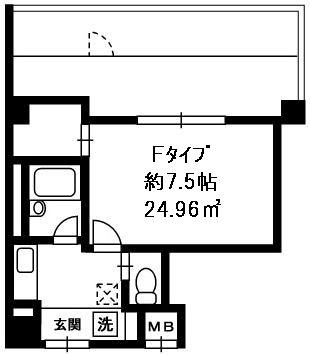[Sonare]アリスソナーレ相模大野 Fタイプ 間取り