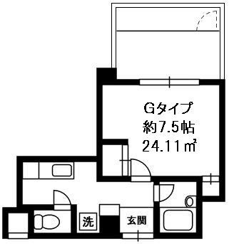 [Sonare]アリスソナーレ相模大野 Gタイプ 間取り