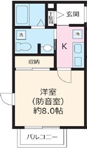[Sonare]アンダンテ南烏山 Cタイプ 間取り