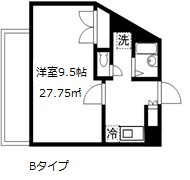 [Sonare]ウインハウス旭丘 Bタイプ 間取り