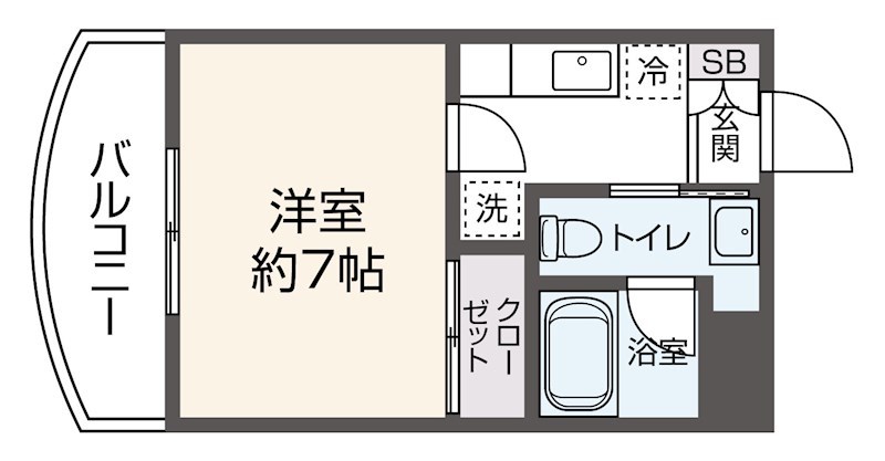 [Sonare]グレイスコート Aタイプ 間取り