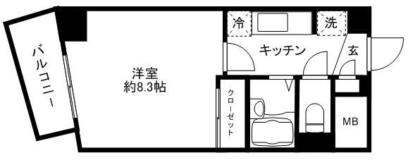[Sonare]コンセール大塚台 Aタイプ 間取り