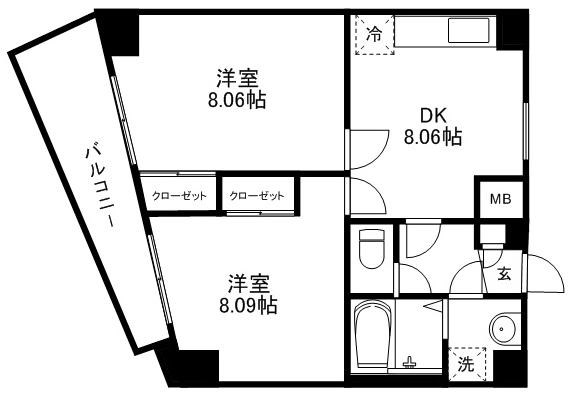 [Sonare]コンセール大塚台 Dタイプ 間取り