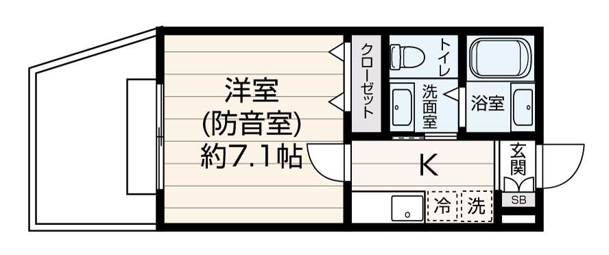 [Sonare]セレーナ千歳烏山　Aタイプ 左右反転有り