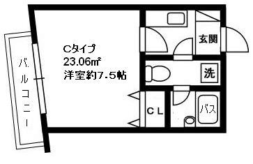 [Sonare]アイビーフラット Cタイプ 間取り
