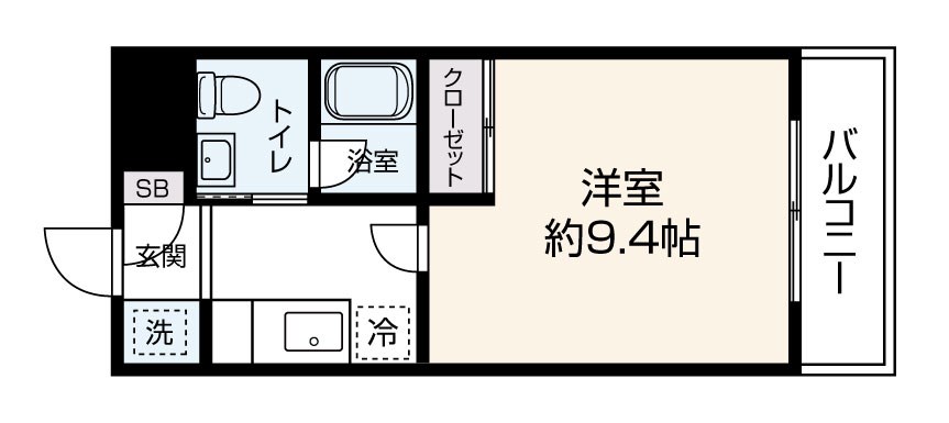 [Sonare]アルペジオ生田 Dタイプ 間取り