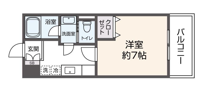 [Sonare]MOE笹塚 Cタイプ （同タイプ参考写真　左右反転タイプ有り）